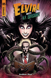 DYNAMITE Comic Books ELVIRA MEETS HP LOVECRAFT #5 CVR B BAAL 72513034118105021