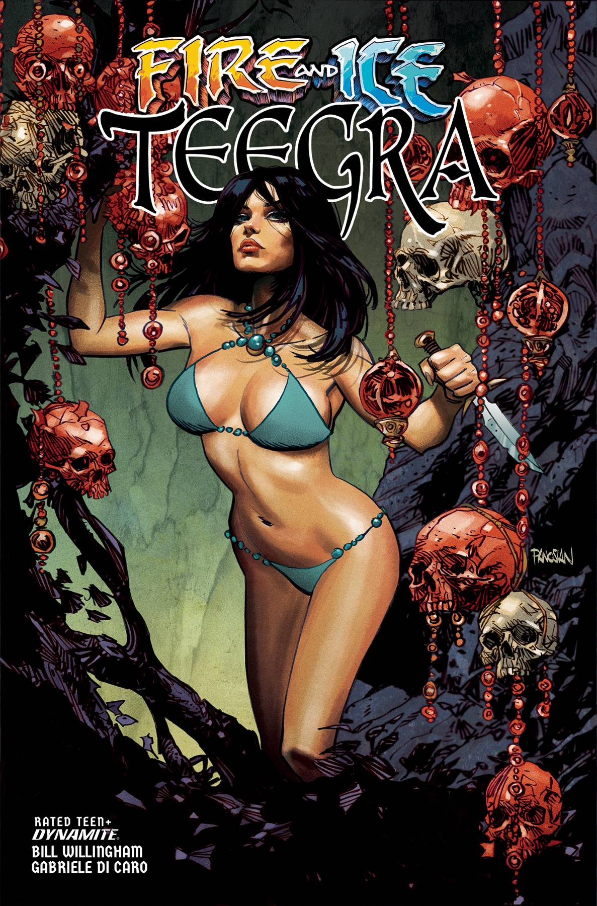 DYNAMITE Comic Books Fire & Ice Teegra One Shot Cvr A Panosian 72513034121101011 DEC230267