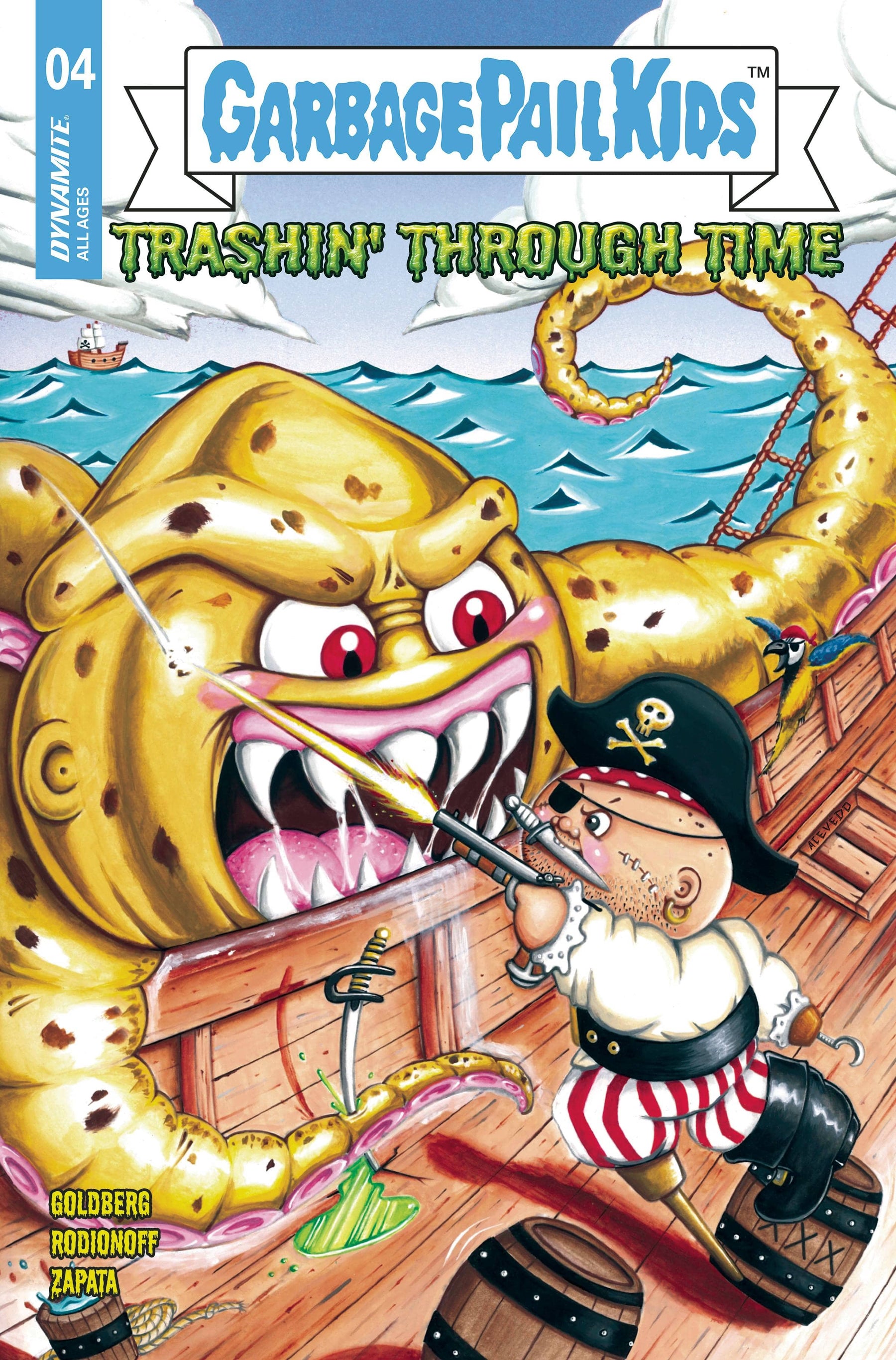 GARBAGE PAIL KIDS THROUGH TIME #4 CVR C ASCEVEDO