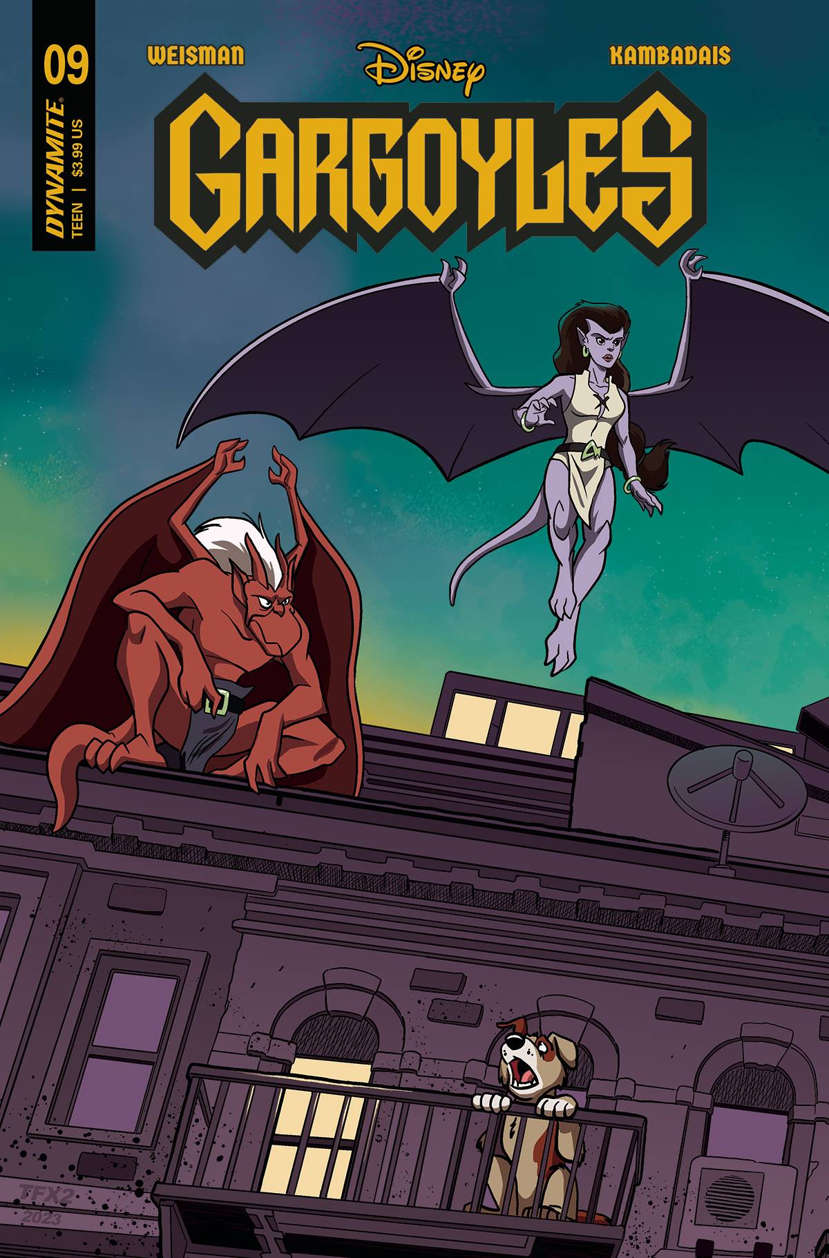 GARGOYLES #9 CVR E FLEECS & FORSTNER