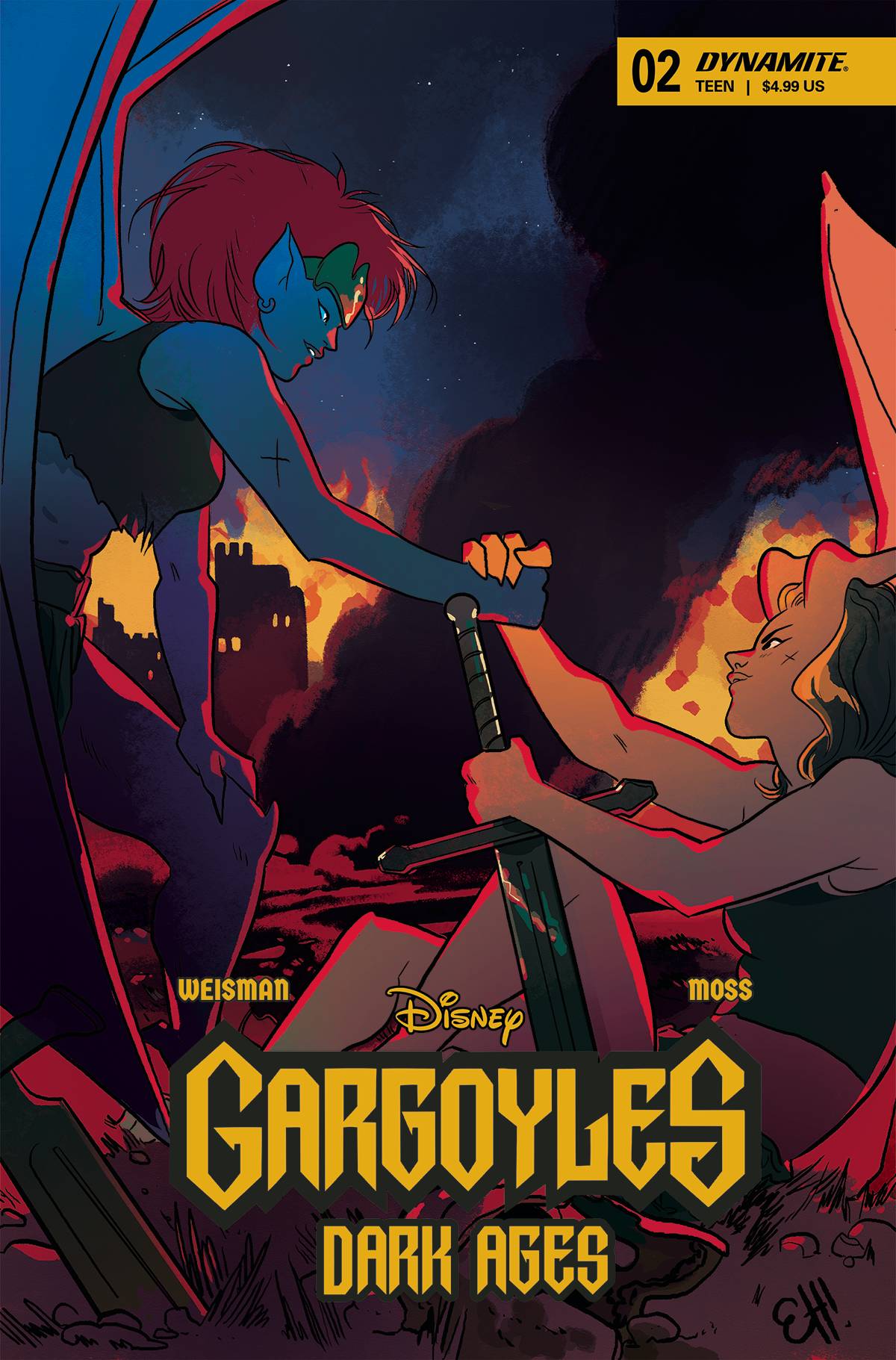 GARGOYLES DARK AGES #2 CVR E HENDERSON