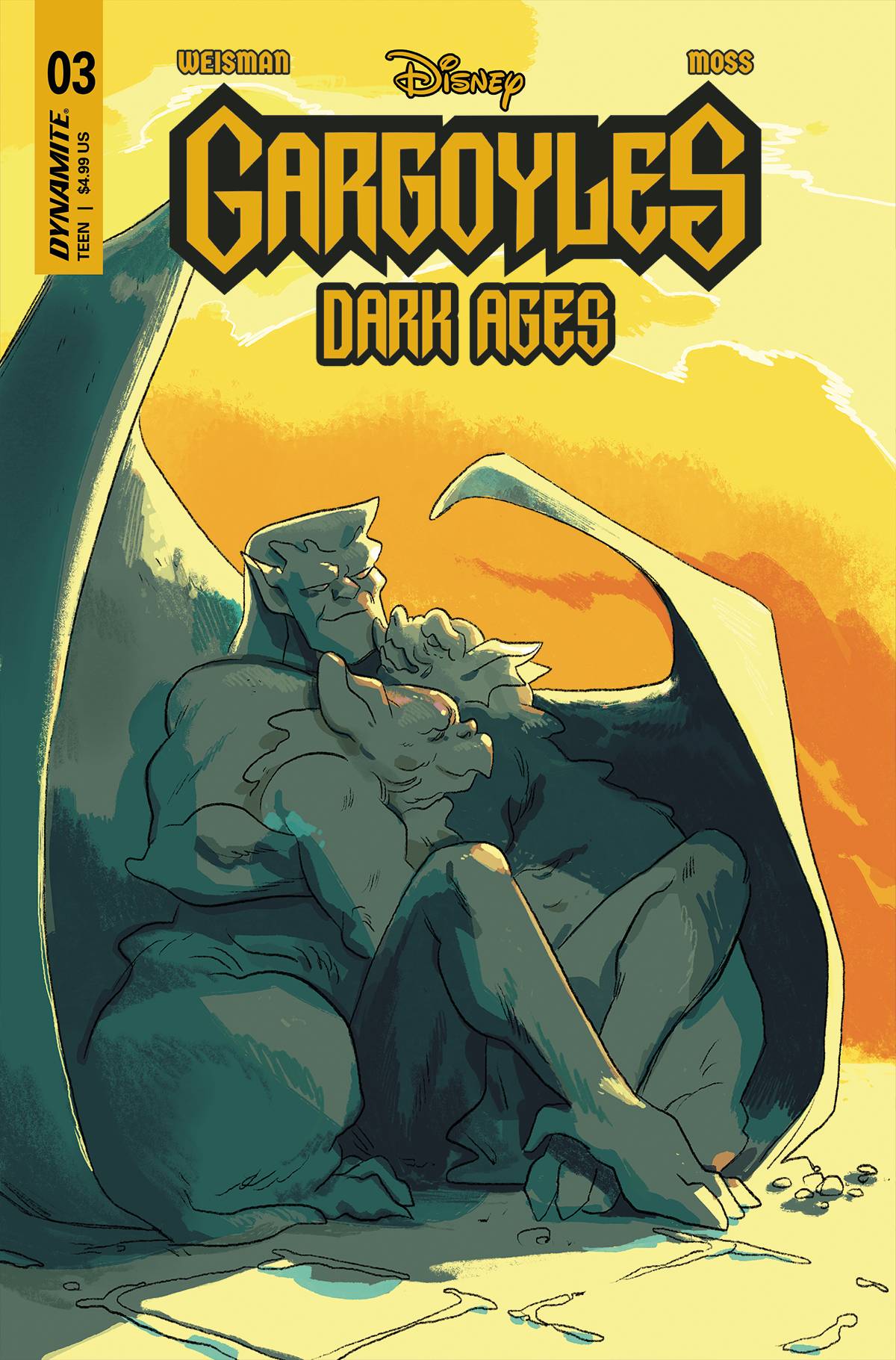 GARGOYLES DARK AGES #3 CVR E HENDERSON