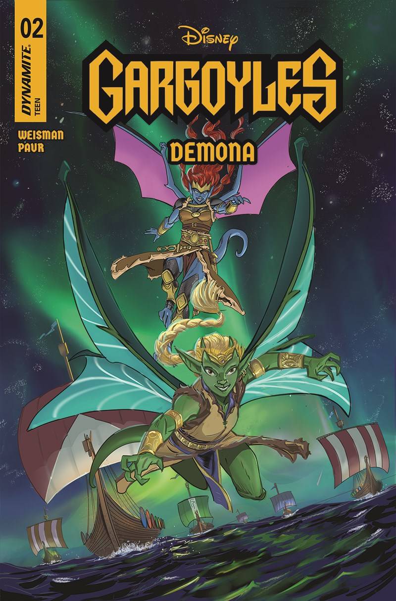 Dynamite Comic Books GARGOYLES DEMONA #2 CVR C PAUR 72513035567602031 APR250024