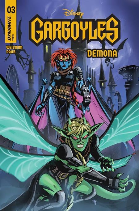 Dynamite Comic Books GARGOYLES DEMONA #3 CVR C FRANK PAUR VAR 72513035567603031 0725DE1440