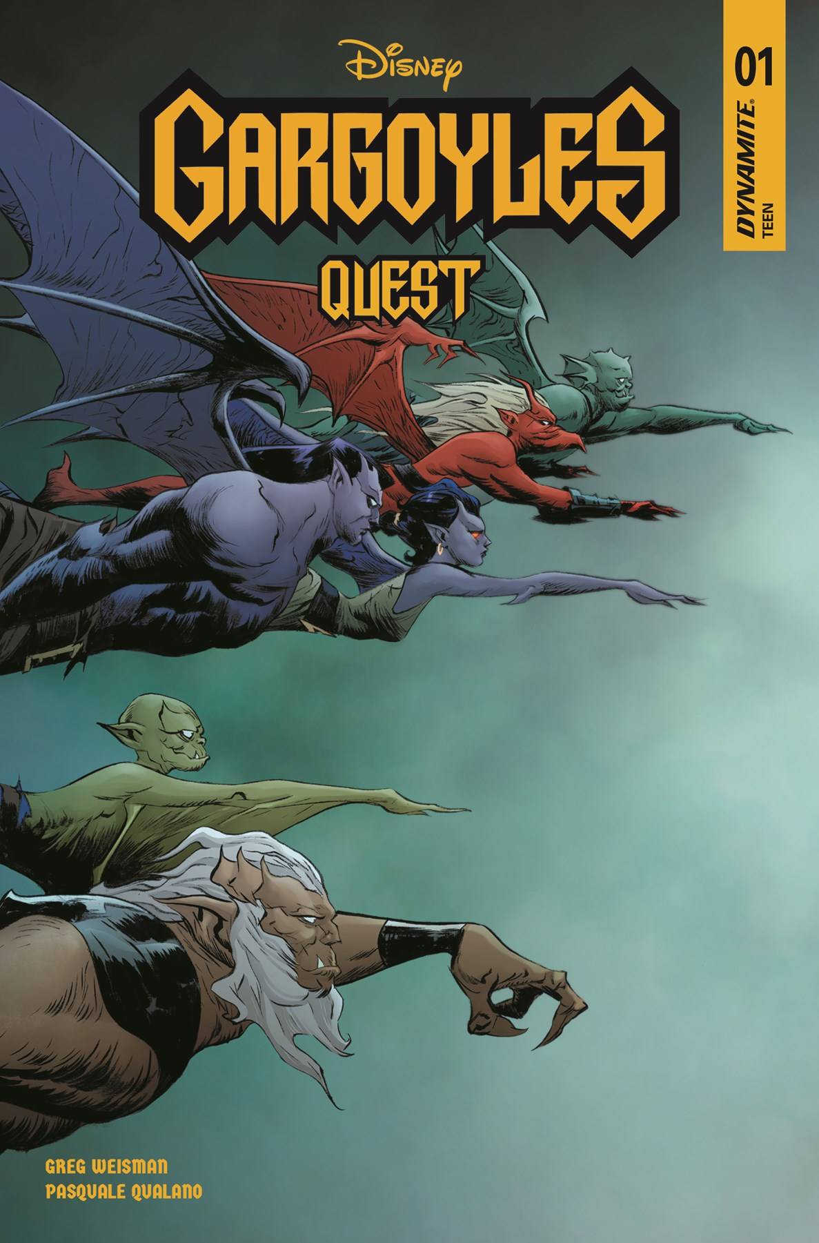 Dynamite Comic Books GARGOYLES QUEST #1 CVR B LEE & CHUNG (C: 1-0-0) 72513033923201021 NOV230126