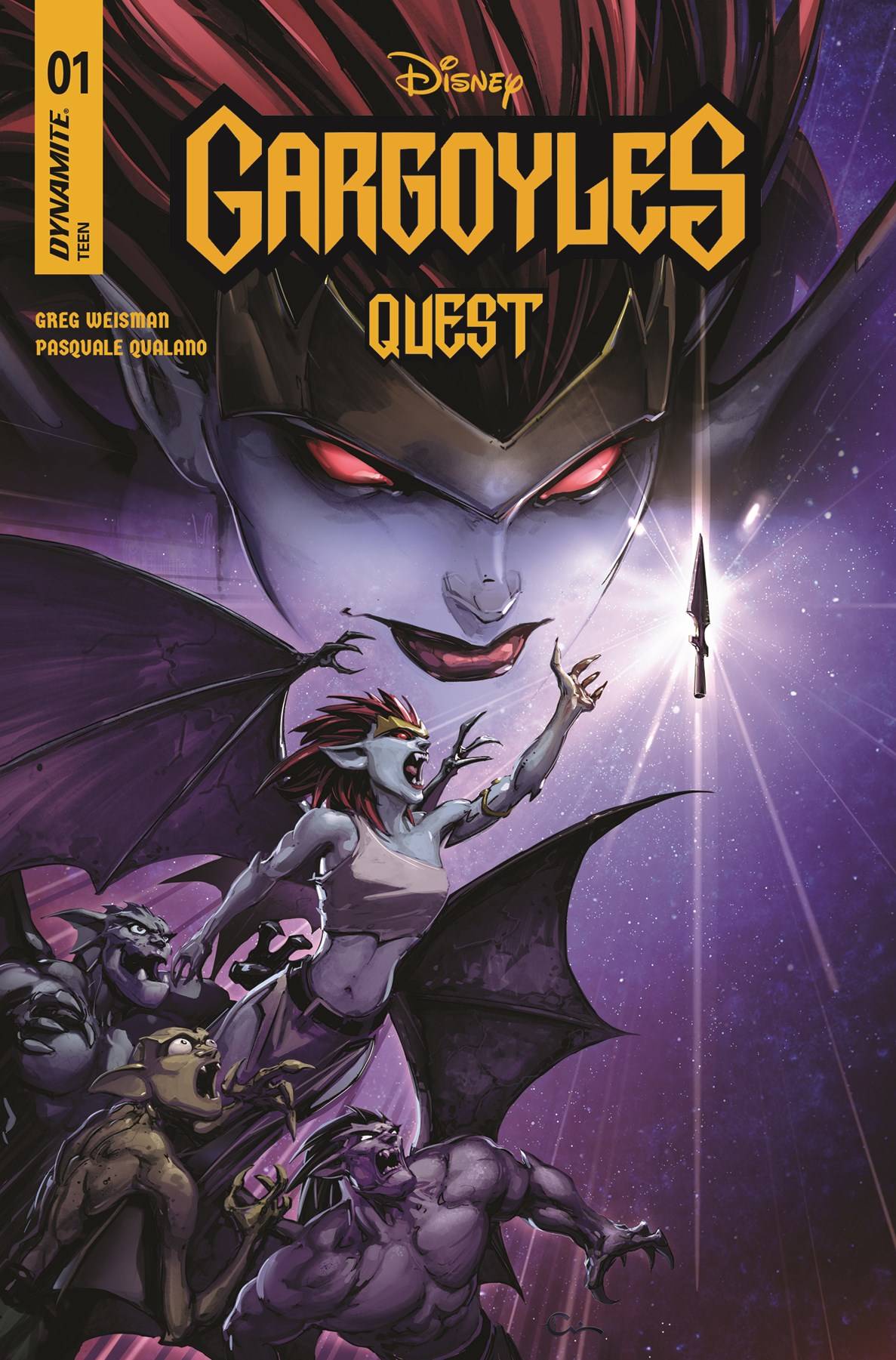 Dynamite Comic Books GARGOYLES QUEST #1 CVR D CRAIN FOIL (C: 1-0-0) 72513033923201041 NOV230128