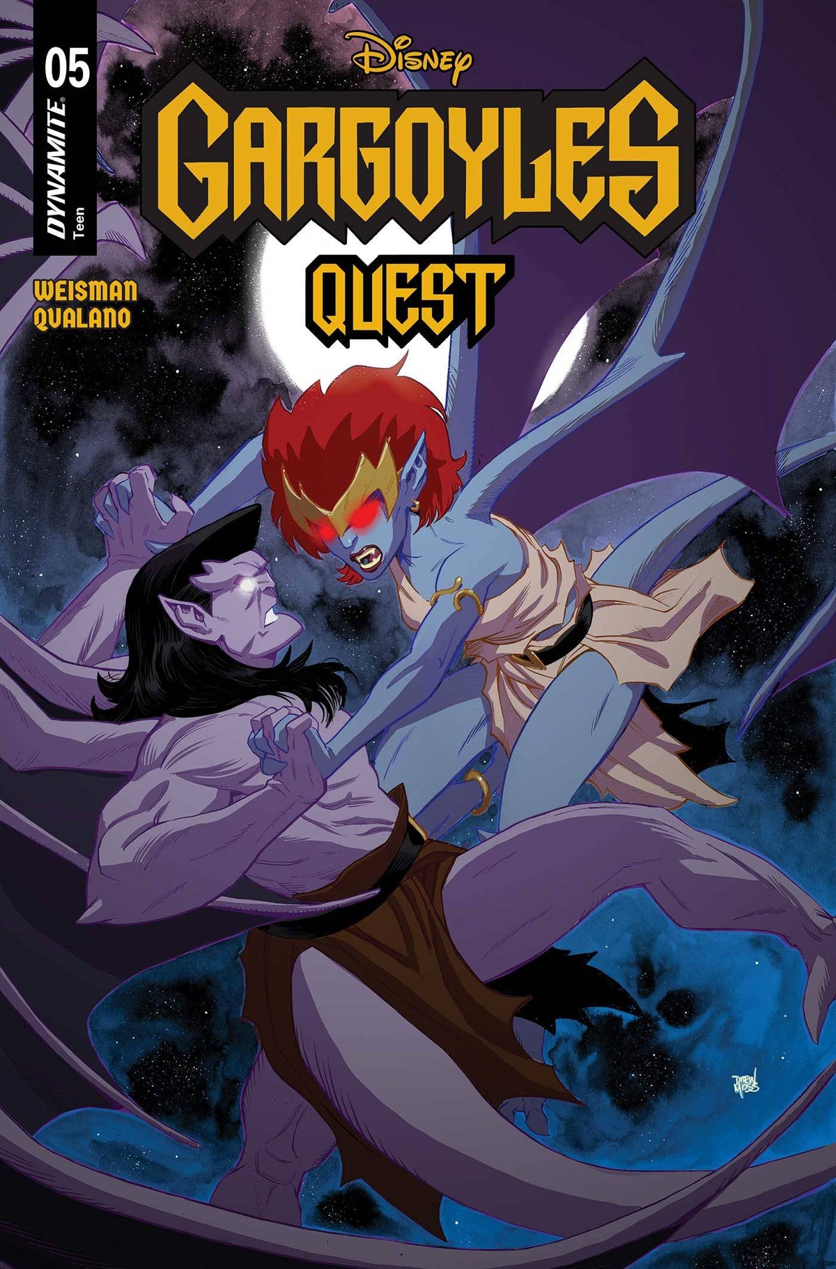 DYNAMITE Comic Books GARGOYLES QUEST #5 CVR A CRAIN 72513033923205011 MAR240208