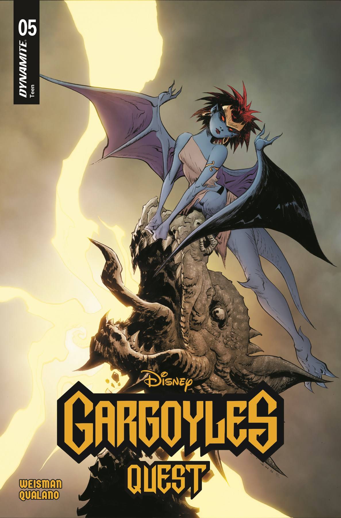 DYNAMITE Comic Books GARGOYLES QUEST #5 CVR B LEE & CHUNG 72513033923205021 MAR240209