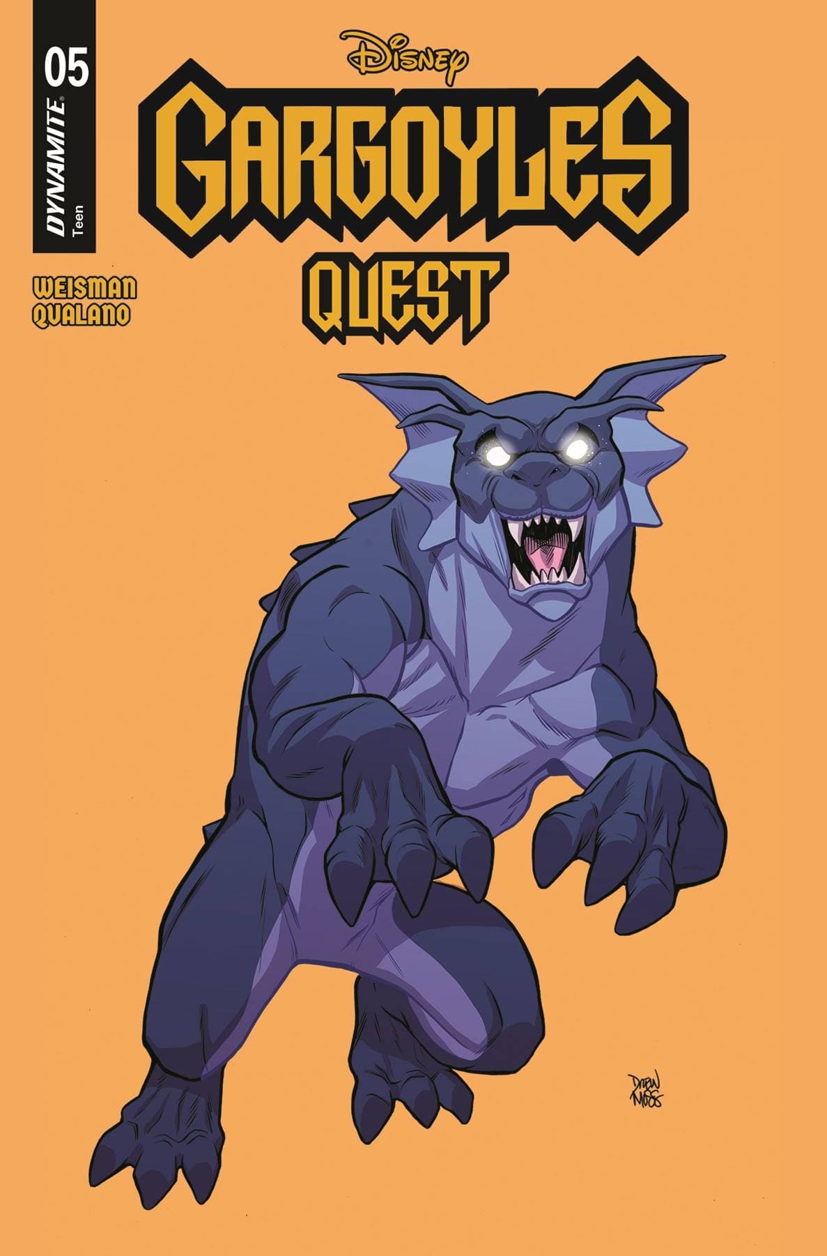 DYNAMITE Comic Books GARGOYLES QUEST #5 CVR C MOSS COLOR BLEED 72513033923205031 MAR240210