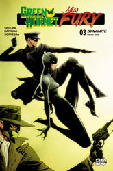 Dynamite Comic Books GREEN HORNET MISS FURY #3 CVR B LEE & CHUNG 72513035010703021 JAN250256