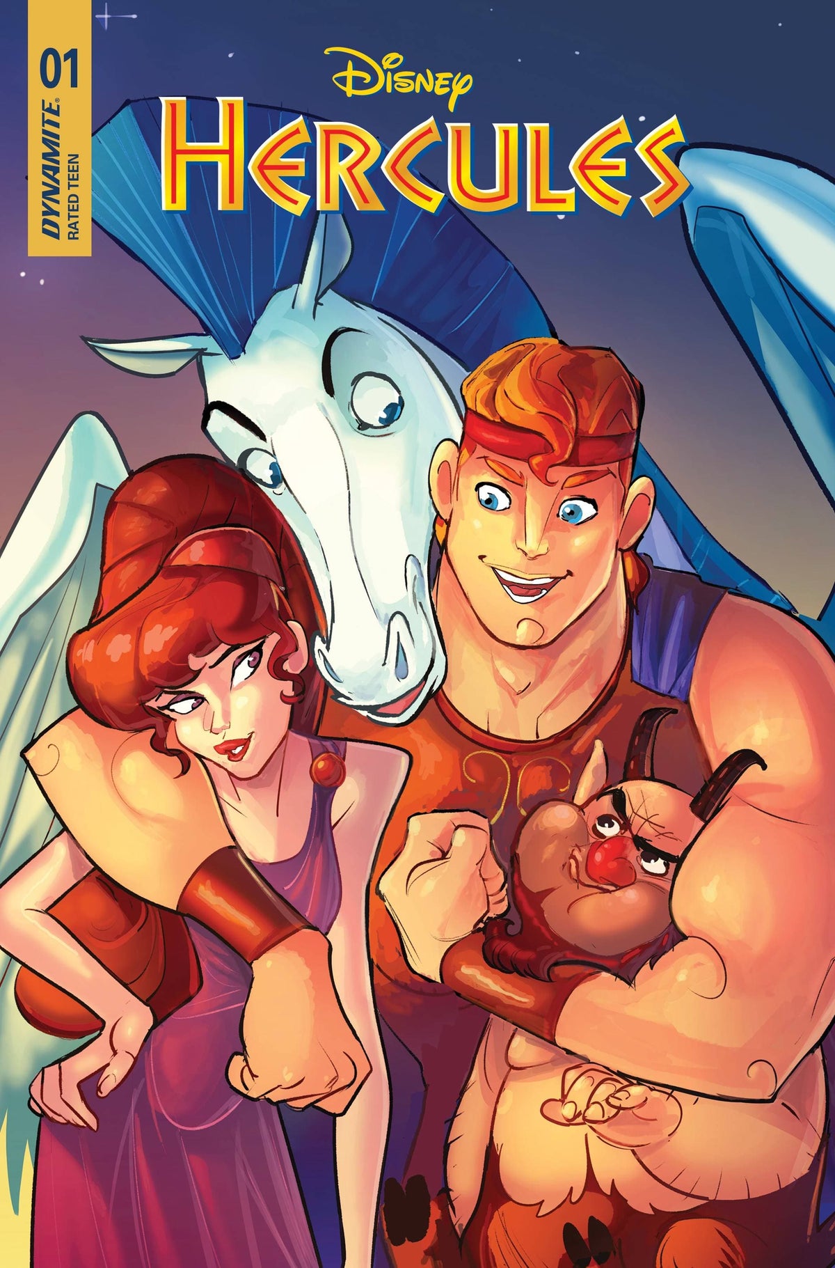 DYNAMITE Comic Books HERCULES #1 CVR B LOLLI 72513034309301021 FEB240155