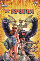 Dynamite Comic Books HERCULOIDS #1 CVR B LINSNER 72513035274301021 DEC240138