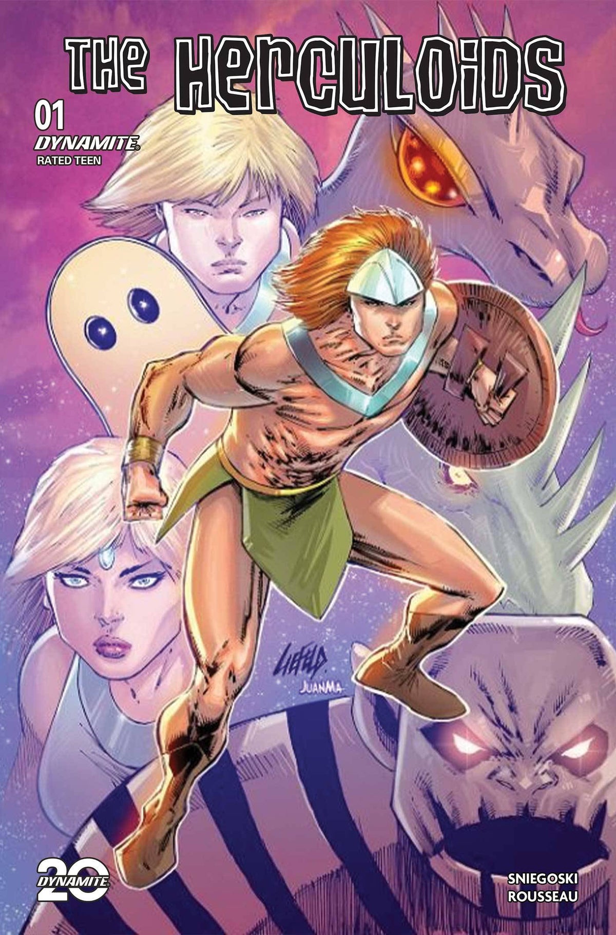 Dynamite Comic Books HERCULOIDS #1 CVR ZA FOC LIEFELD ORIGINAL 72513035274301271 NOV247899