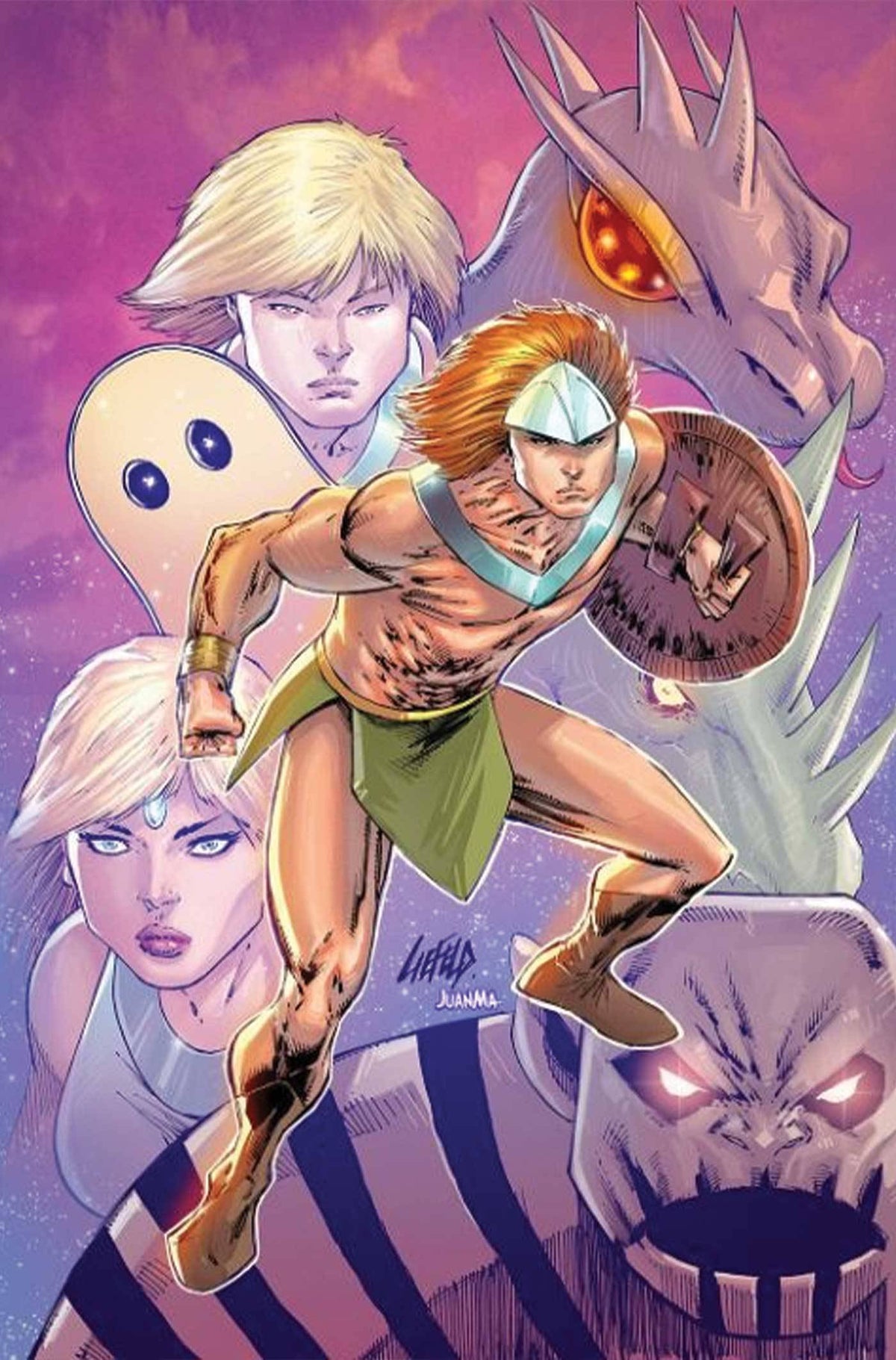 Dynamite Comic Books HERCULOIDS #1 CVR ZD FOC LIEFELD FOIL VIRGIN 72513035274301301 NOV247902