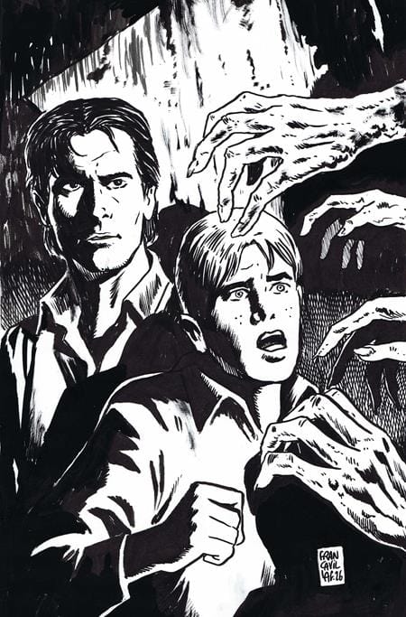 ARCHIE X ARMY OF DARKNESS #4 CVR N INC 1:7 FRANCESCO FRANCAVILLA LINE ART VIRGIN VAR