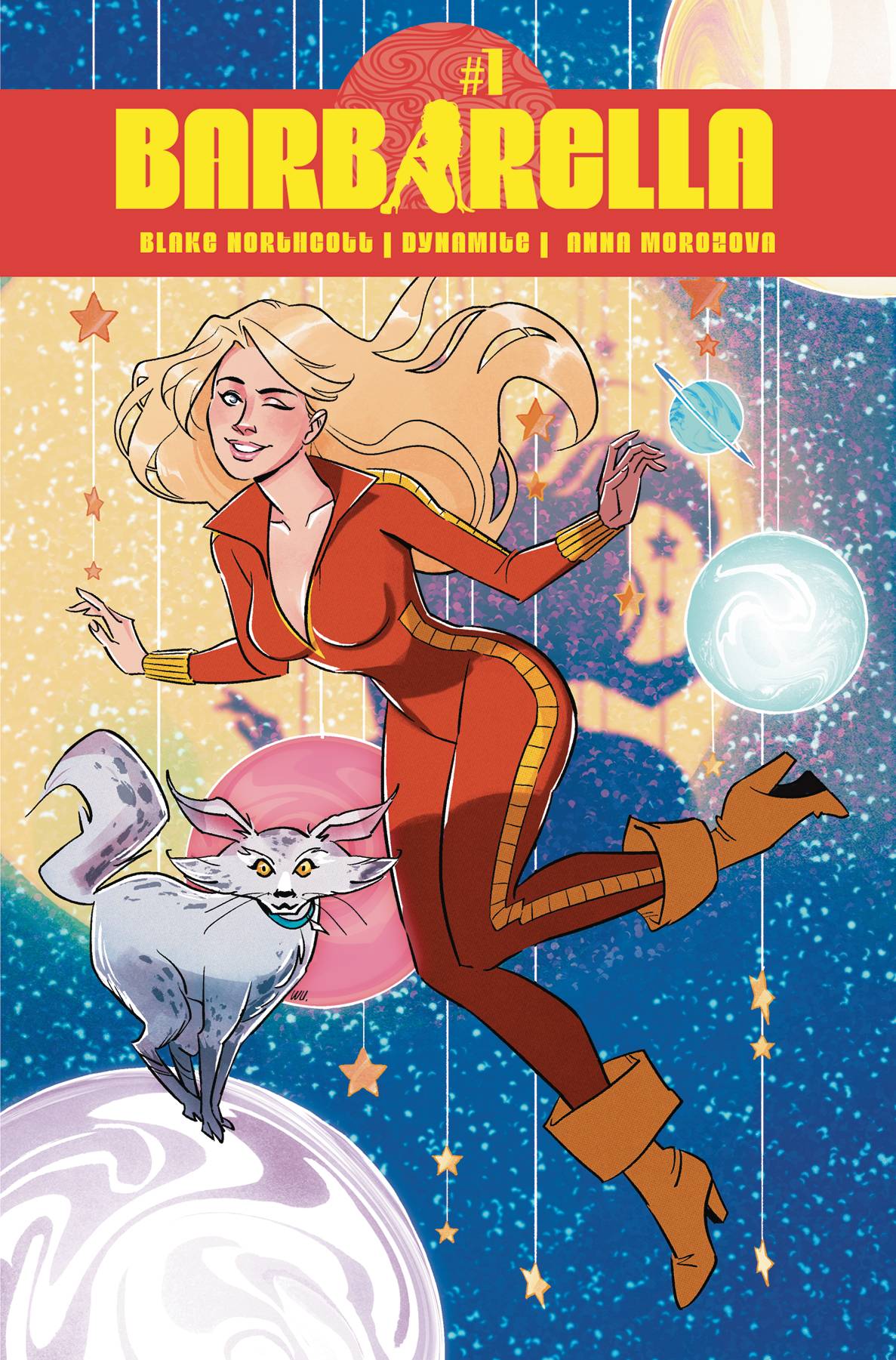 Dynamite Comic Books > Incentives BARBARELLA #1 CVR L 1:10 INCV WU FOIL 72513034937801121 AUG240156