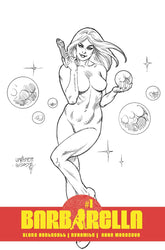 Dynamite Comic Books > Incentives BARBARELLA #1 CVR M 1:15 INCV LINSNER LINE ART 72513034937801131 AUG240157