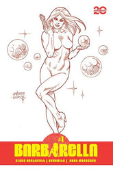 DYNAMITE Comic Books > Incentives BARBARELLA #1 CVR T 1:7  FOC LINSNER RED LINE 72513034937801201 STL346358