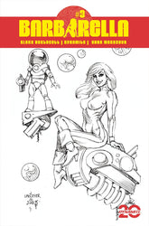 Dynamite Comic Books > Incentives BARBARELLA #3 CVR H 1:15 INCV LINSNER LINE ART 72513034937803081 OCT240225