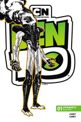 Dynamite Comic Books > Incentives BEN 10 #1 3RD PTG CVR B INC 1:7 ROBERT CAREY B&W VAR 72513036343501023 0526DE8434