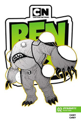 Dynamite Comic Books > Incentives BEN 10 #2 2ND PTG CVR B INC 1:7 ROBERT CAREY B&W VAR 72513036343502022 0526DE8437