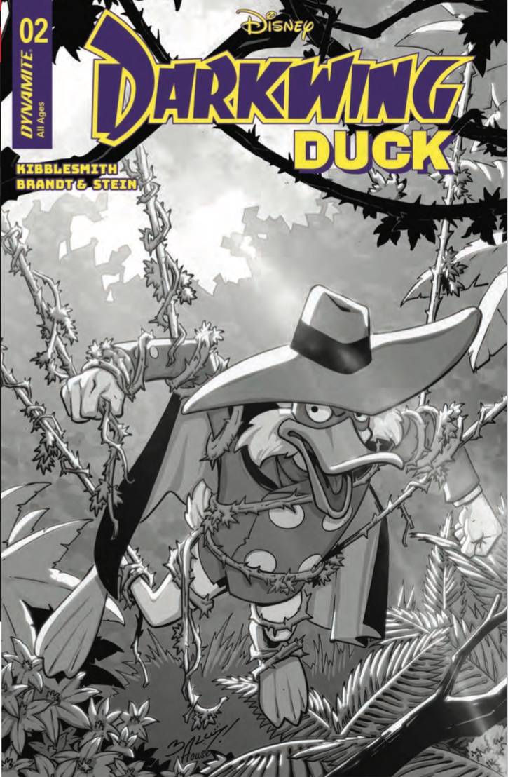 Dynamite Comic Books > Incentives DARKWING DUCK #2 CVR I 1:10 INCV BAGLEY LINE ART 72513035273602091 JAN250227