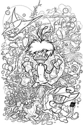 Dynamite Comic Books > Incentives DARKWING DUCK #2 CVR K 1:15 INCV CANGIALOSI LINE ART VIRG 72513035273602111 JAN250229