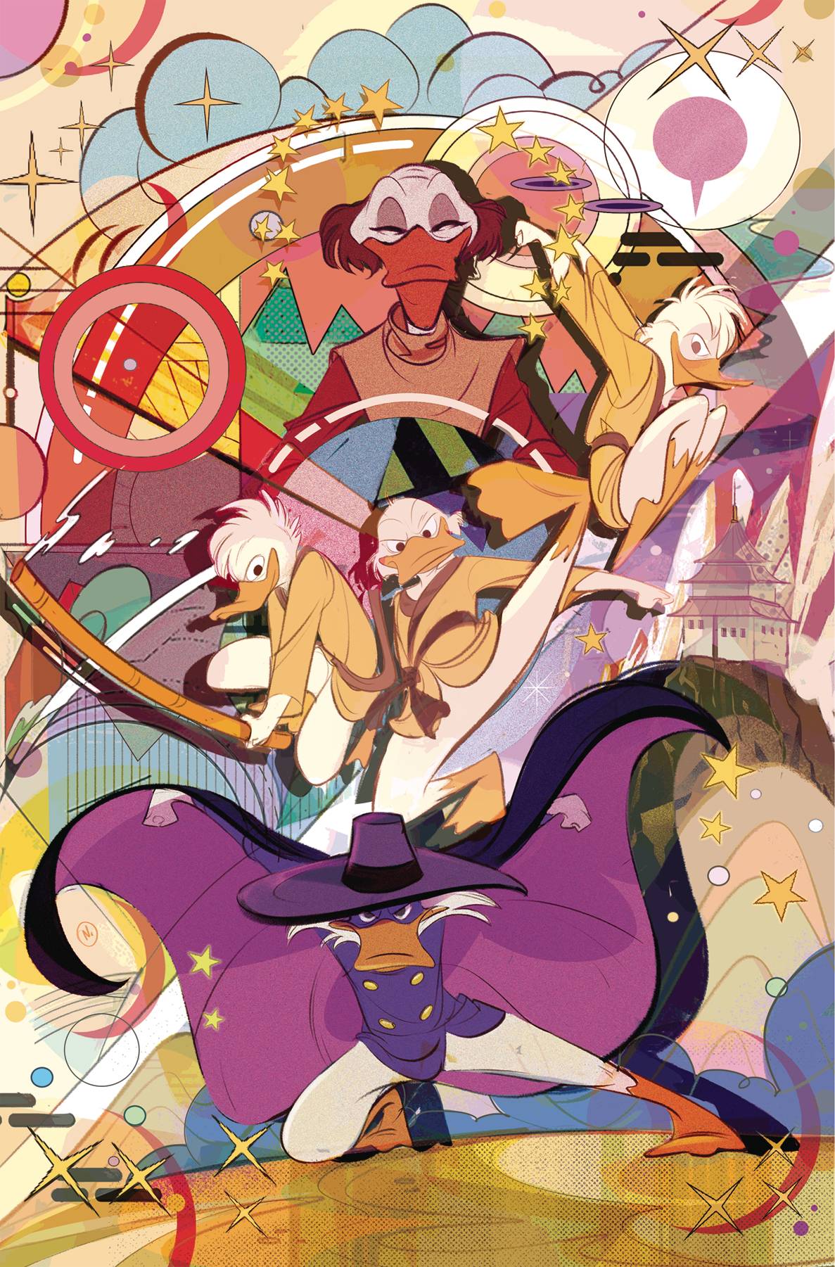 Dynamite Comic Books > Incentives DARKWING DUCK #3 CVR J 1:10 INCV BALDARI VIRGIN 72513035273603101 FEB250244