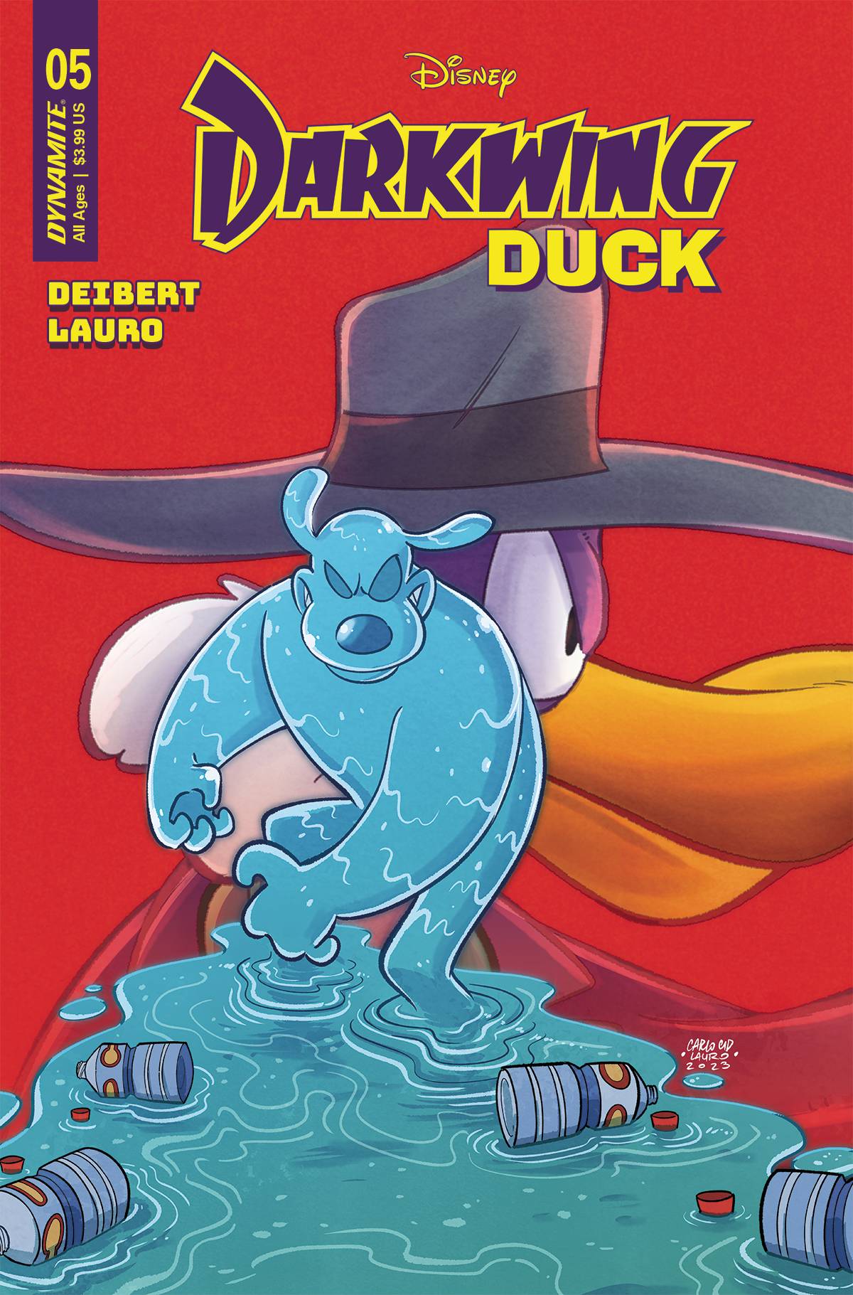 DARKWING DUCK #5 CVR F 1:10 INCV LAURO ORIGINAL