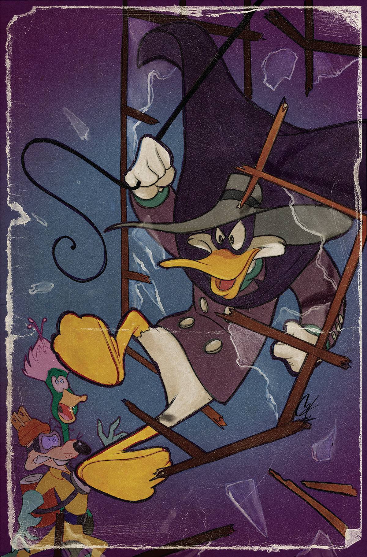 Dynamite Comic Books > Incentives DARKWING DUCK #5 CVR X 1:10 FOC INCV STAGGS VIRGIN 72513032463405241 MAR238437