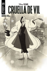 Dynamite Comic Books > Incentives DISNEY VILLAINS CRUELLA DE VIL #1 CVR L 1:7 FOC INCV MIDD 72513033603301121 OCT239112