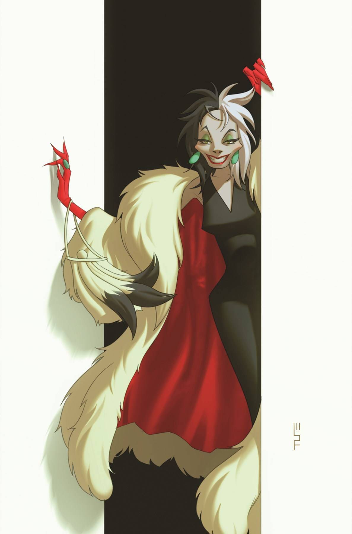 DISNEY VILLAINS CRUELLA DE VIL #4 CVR H 1:15 INCV SWAY VI