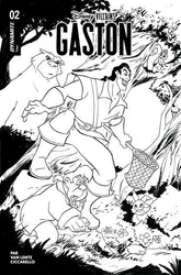 Dynamite Comic Books > Incentives DISNEY VILLAINS GASTON #2 CVR E INC 1:10 DAVID COUSENS LINE ART VAR 72513035801102051 0226DE0625