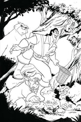 Dynamite Comic Books > Incentives DISNEY VILLAINS GASTON #2 CVR H INC 1:15 WILL ROBSON LINE ART VIRGIN VAR 72513035801102081 0226DE0628
