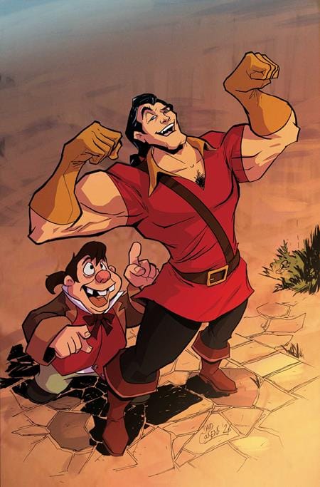 Dynamite Comic Books > Incentives DISNEY VILLAINS GASTON #3 CVR E INC 1:10 DAVID COUSENS VIRGIN VAR 72513035801103051 0326DE0609