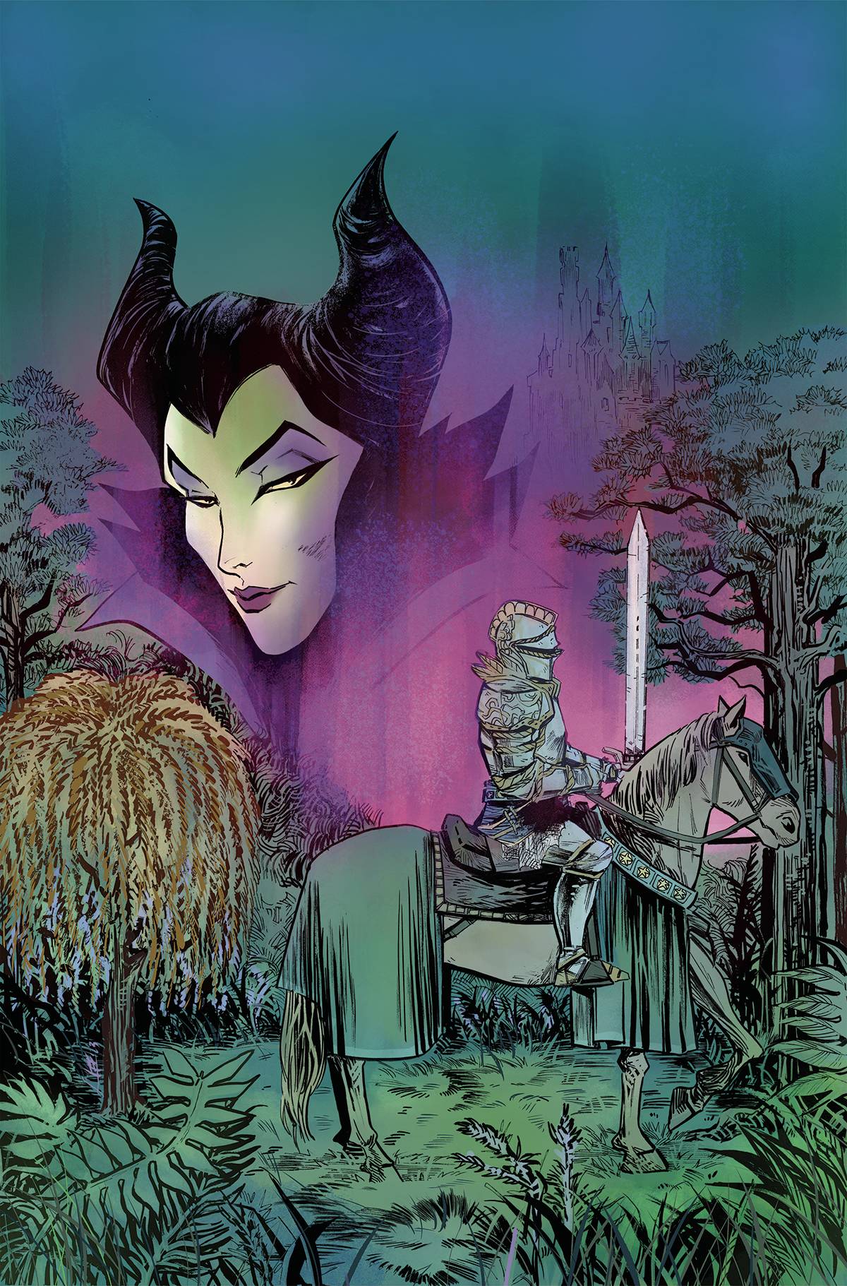 DISNEY VILLAINS MALEFICENT #4 CVR K 1:20 INCV VAR SOO LEE VIR