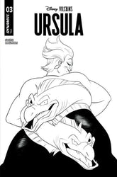 Dynamite Comic Books > Incentives DISNEY VILLAINS URSULA #3 CVR G INC 1:10 ROBERT QUINN LINE ART VAR 72513036284103071 0226DE0637
