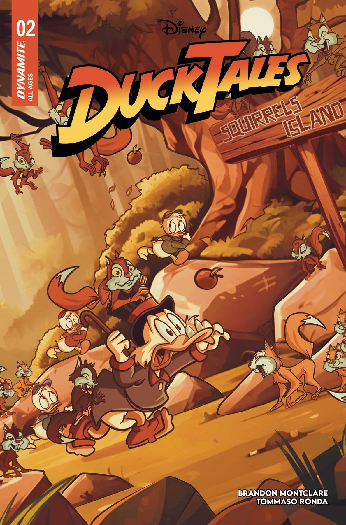 DUCKTALES #2 CVR J 1:10 INCV TOMASELLI FOIL