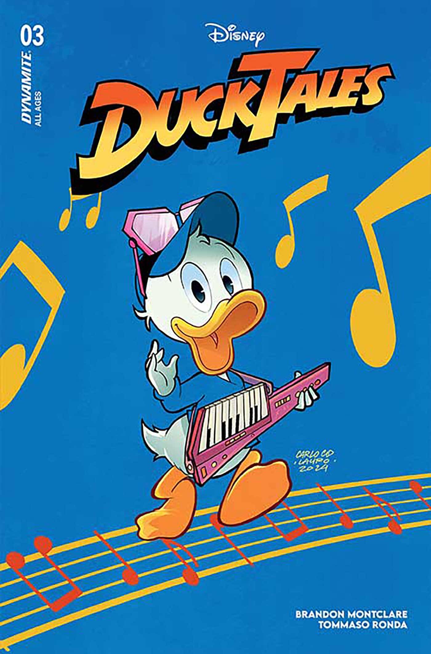 DUCKTALES #3 CVR S 1:7 FOC INCV LAURO FOIL
