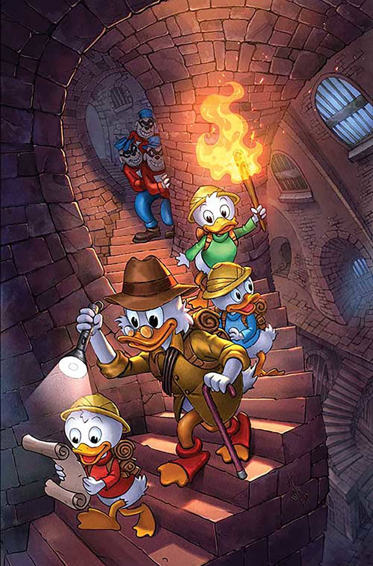 DYNAMITE Comic Books > Incentives DUCKTALES #3 CVR U 1:10 FOC INCV QUAH VIRGIN FOIL 72513034660503211