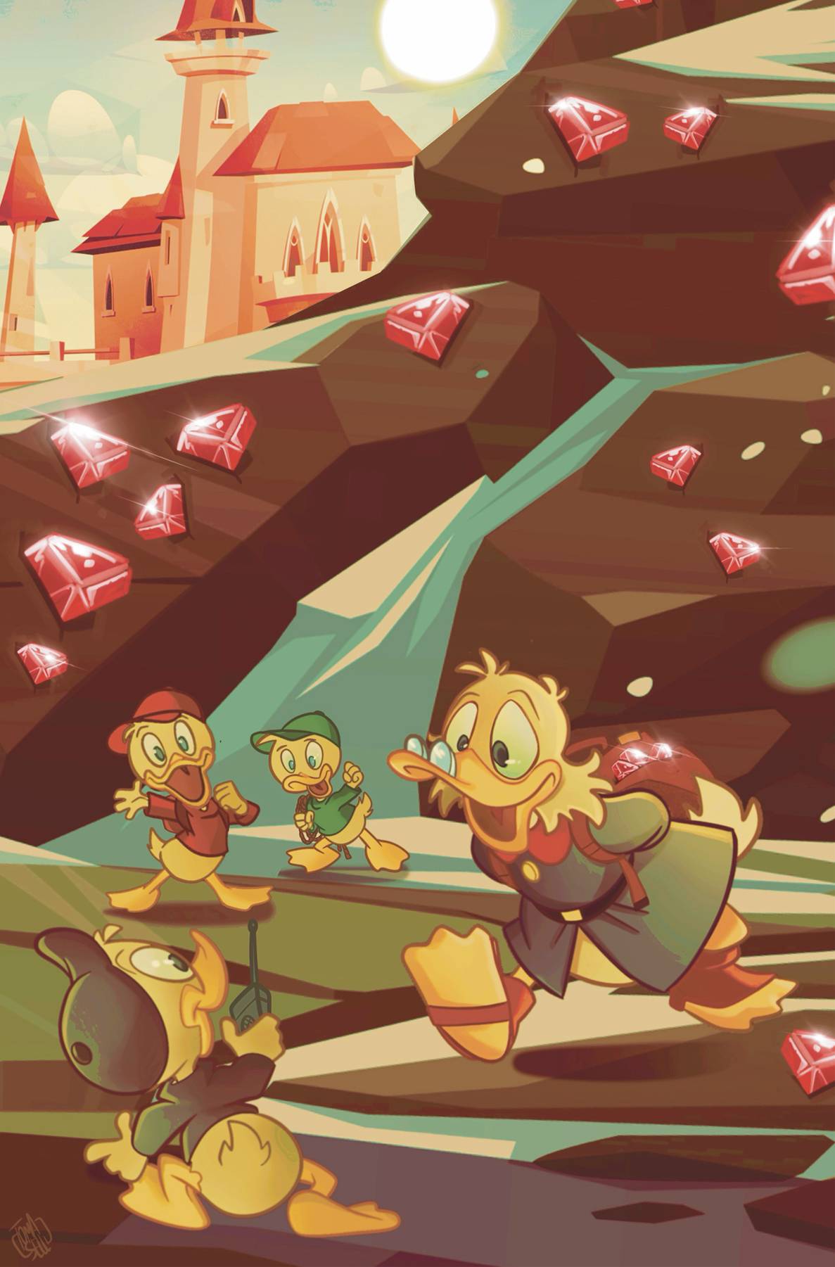 Dynamite Comic Books > Incentives DUCKTALES #4 CVR L 1:40 INCV TOMASELLI VIRGIN 72513034660504121 DEC240234