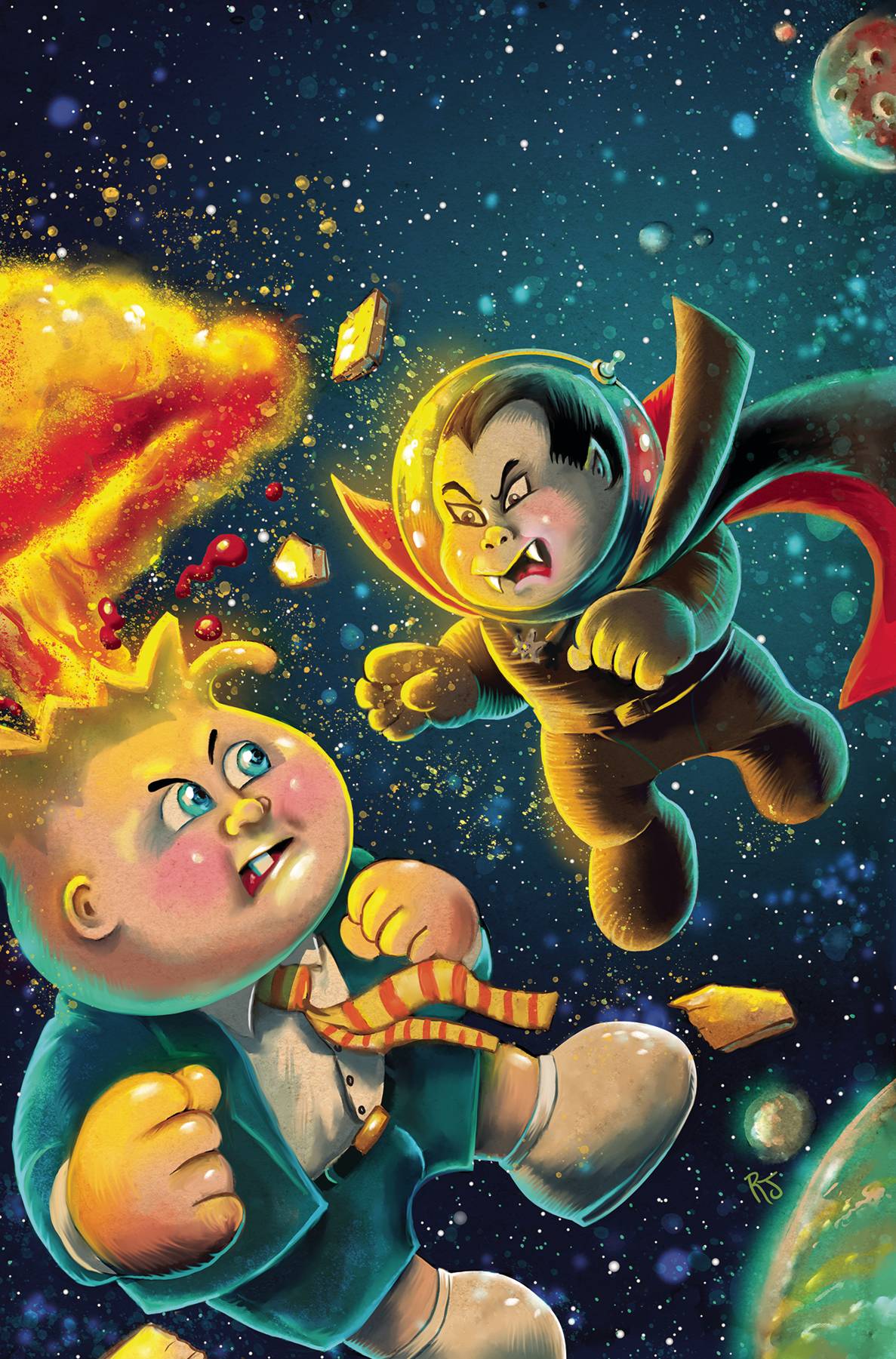 GARBAGE PAIL KIDS THROUGH TIME #5 CVR G 1:15 INCV JIMENEZ VAR