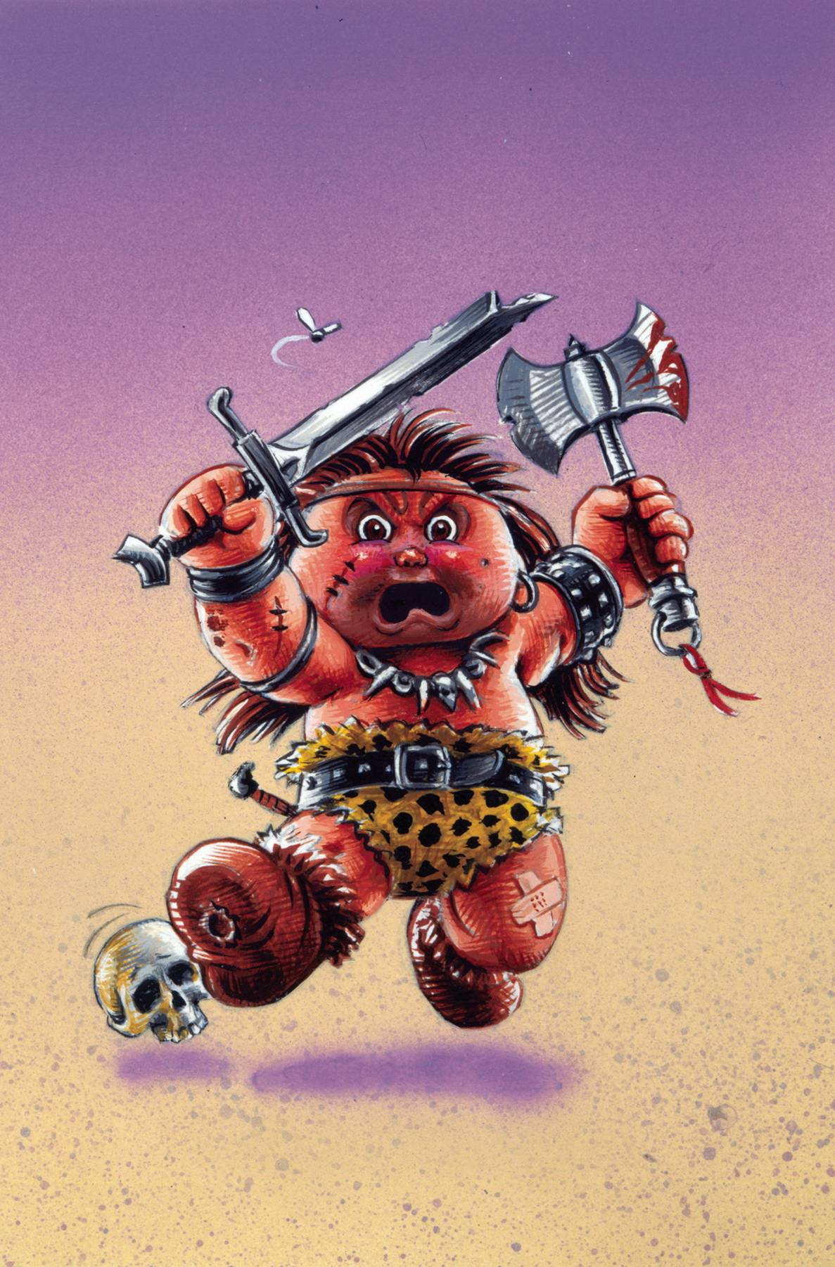 GARBAGE PAIL KIDS THROUGH TIME #5 CVR I 1:20 INCV TRADING VAR