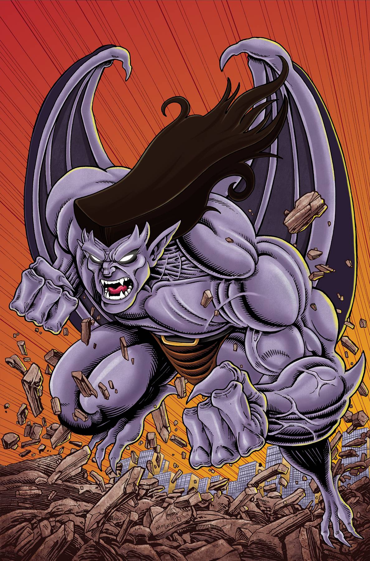 Dynamite Comic Books > Incentives GARGOYLES #10 CVR X 1:10 FOC INCV HAESER VIRGIN 72513032546410241 JUL239374