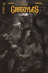 DYNAMITE Comic Books > Incentives GARGOYLES #12 CVR S 1:10 FOC INCV PARRILLO B&W 72513032546412191 DEC237794