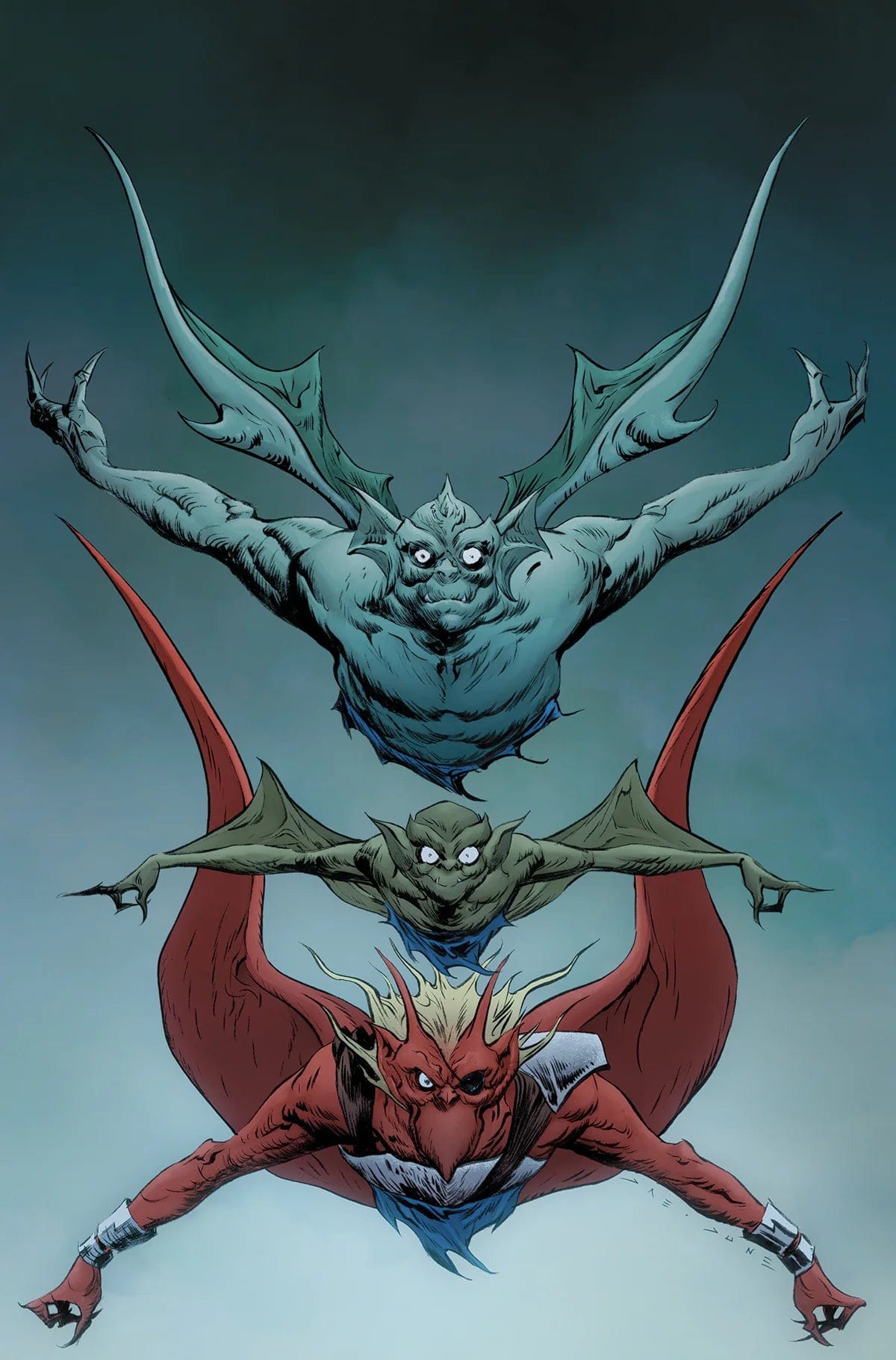 Dynamite Comic Books > Incentives GARGOYLES DARK AGES #1 CVR R 1:30 INCV VAR LEE VIRGIN '72513033136601181 MAY230490