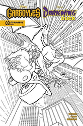 Dynamite Comic Books > Incentives GARGOYLES DARKWING DUCK #3 CVR K INC 1:7 TAD STONES LINE ART VAR 72513036250603111 1225DE8248