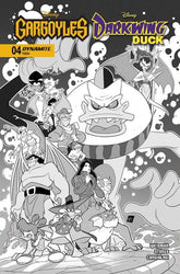 Dynamite Comic Books > Incentives GARGOYLES/DARKWING DUCK #4 CVR E INC 1:10 CIRO CANGIALOSI LINE ART VAR 72513036250604051 0226DE0648
