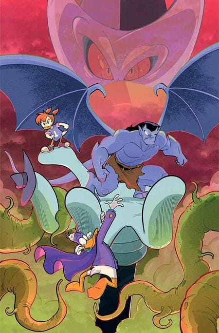 Dynamite Comic Books > Incentives GARGOYLES/DARKWING DUCK #4 CVR F INC 1:15 CARLO LAURO VIRGIN VAR 72513036250604061 0226DE0649