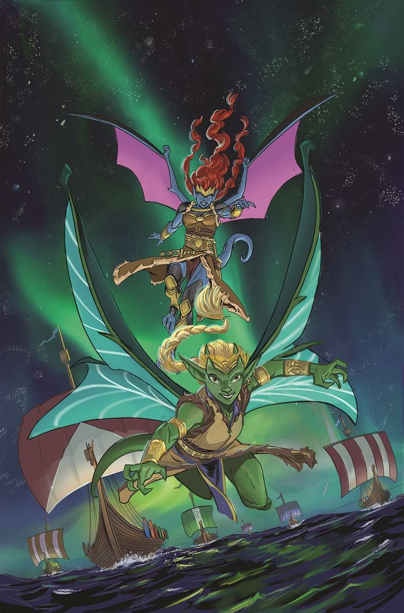 Dynamite Comic Books > Incentives GARGOYLES DEMONA #2 CVR I 1:15 INCV PAUR VIRGIN 72513035567602091 APR250030